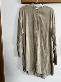 UNIQLO ベージュ 長袖シャツ XL