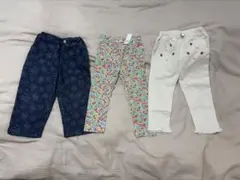 【未使用有】バースデイ GAP 95㎝・100cm ボトムス 3点セット キッズ