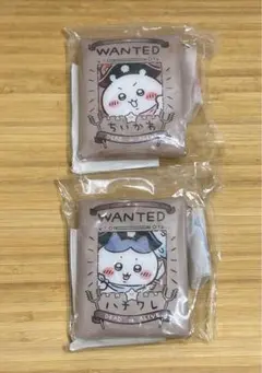 カラビナ付きクリアポーチ ちいかわアドベンチャー 手配書 ちいかわ ハチワレ