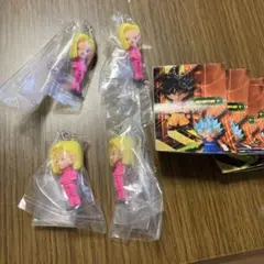 1月末まで　ドラゴンボール　UDM　人造人間１８号　ガチャガチャ　4体セット