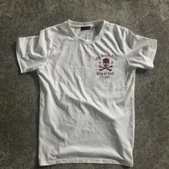 00s y2k archive グランジ ドクロ　スカルtシャツ　opium