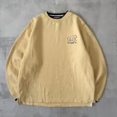 アメリカ古着　J.America　スウェット　アニマル　クマ　刺繍　フリース生地