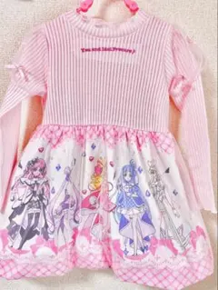 キミとアイドルプリキュア　ワンピース　110cm