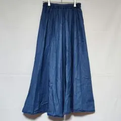 フレアスカート Mサイズ ロング丈 スカート