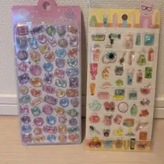 3Dエンボスシール2シートセット