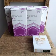 オフテクスクリアデュー O2　Ophtecscleadew O2　5箱＋眼潤1箱