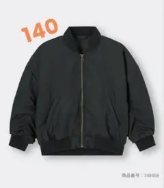 GU MA-1ジャケット ブラック