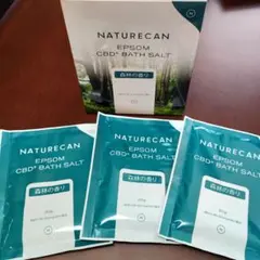ネイチャーカン エプソムCBDバスソルト ３袋 NATURECANのサムネイル