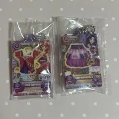 だれでもアクリルチャーム リサ 珠璃 ガチャガチャ 2点セット