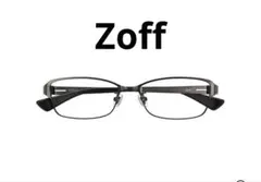 【美品】Zoff NEW STANDARD Ⅱ 度付き スクエア メガネ