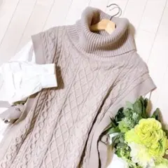 MERCURYDUO❤︎ケーブルベストドッキングシャツワンピース