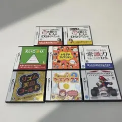 ニンテンドーDS 8本セット ソフトまとめ売り マリオカート リズム天国ゴールド
