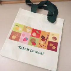 エコバッグ Take it Love eat 韓国　スターバックス
