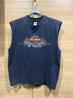 Harley Davidson ハーレーダビッドソン ノースリーブTシャツ XL
