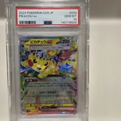 ポケモンカード ピカチュウex RR PSA10 フルプロテクトパックケース付き ポケモンカード ピカチュウex RR PSA10 フルプロテクトパックケース