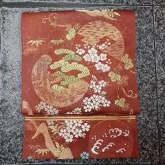 川島織物 袋帯 金銀彩 雲取り文様 川島織物 袋帯 金銀彩 雲取り文様 - メルカリ