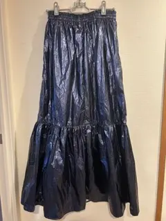 RODEO CROWNSロングスカート　ネイビー　フリーサイズ