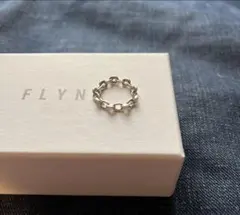 FLYNK 8hole ring Small Silver チェーン　リング