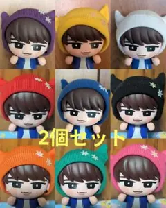 【スノソフビ】メンカラ猫耳帽/2こセット