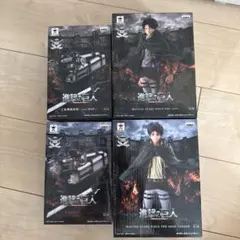 進撃の巨人 フィギュアセット リヴァイ エレン