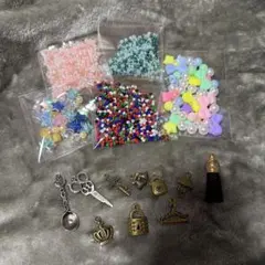ビーズ アクセサリー材料 まとめ売り アンティーク