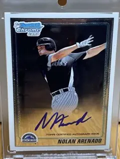 Nolan Arenado 2010年ルーキー直書き直筆サインカード　レア！