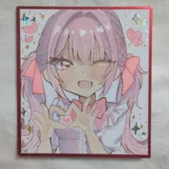 東方 project レミリア・スカーレット 女の子 手描き イラスト 色紙