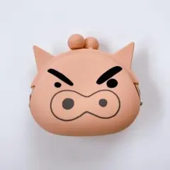クレヨンしんちゃん ぶりぶりざえもん がま口財布 シリコン