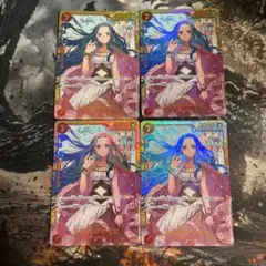 ワンピースカード ビビ シークレット 4枚 謀略の王国