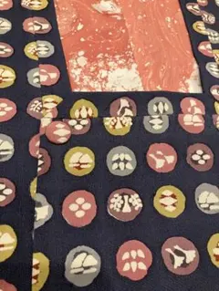 超可愛い柄　正絹道行　美品