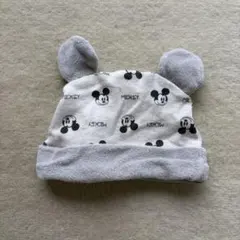 Disney baby ミッキー ベビー帽子 耳付き