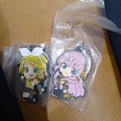初音ミク でふぉラバ ラバーキーホルダー 鏡音リン 巡音ルカ セット