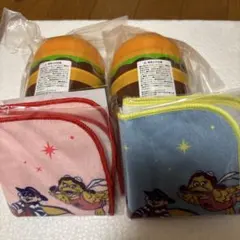 マクドナルド ハンバーガー型 スープジャー ハンカチ 2個セット
