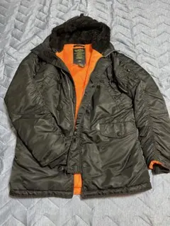 アルファインダストリーズ N-3B L フライトジャケット　ブラック　黒