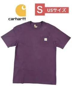 美品　1点限り　Carhartt ボルドーTシャツ Sサイズ　USサイズ