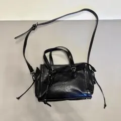 ZARA 2WAY ショルダーバッグ ブラックのサムネイル