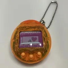 【レアカラー】たまごっち　メスっち　クリアオレンジ　ジャンク品