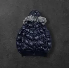 old ユニクロ プレミアムダウンジャケット 3way ファー