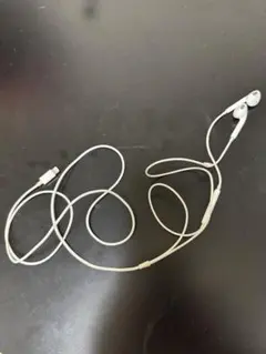 Lightning接続 イヤフォン ホワイト