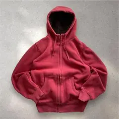 OLD UNIQLO Zip-Up Boa Hoodie Faded