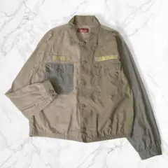 AVIREX アヴィレックス 長袖シャツ ジャケット アシンメトリー クレイジー