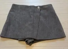 ZARA スコート　ショートパンツ　グレー