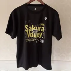 デサント　全国私学　さくらバレー　シャツ 2019年さくらバレー 全国私学大会バレーボールTシャツ O XL - メルカリ