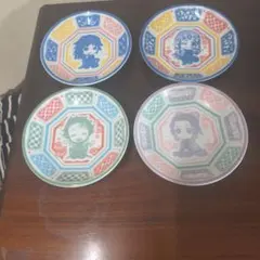 鬼滅の刃 イラスト八角皿4枚セット