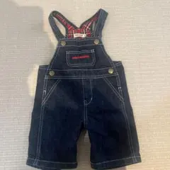 ミキハウス ダークデニム オーバーオール