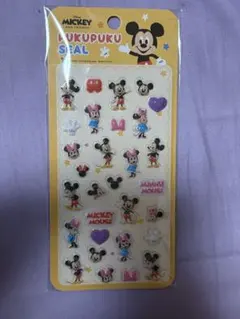 ディズニーミッキー　ぷくぷくシール