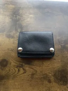 ミドルトラッカーウォレット 3層 シルバー 姫路レザー