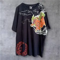 【極美品】波達アーカイブ 獅子和柄Tシャツ XL 希少 Y2K 2000年代のサムネイル