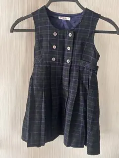 110cm ファミリア　ジャンパースカート フォーマル　ワンピース