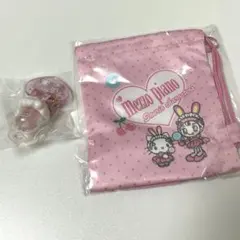 【匿名発送】サンリオ　メゾピアノ　シークレット巾着　チャーム　ハローキティ